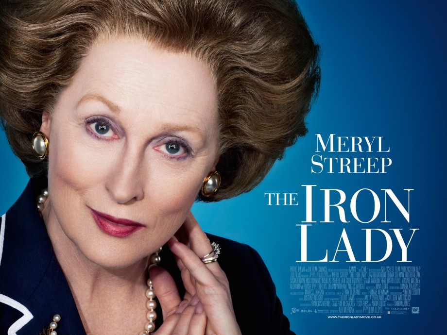 Iron Lady starring Meryl Streep - quad poster