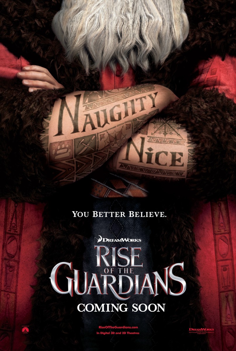 Rise of the Guardians poster artwork