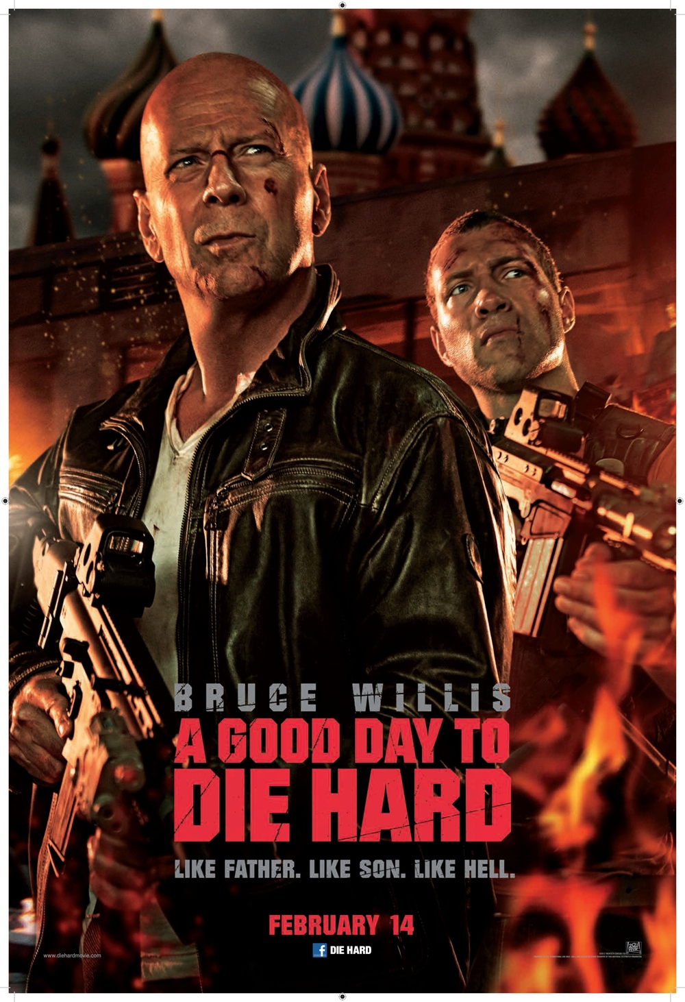 A Good Day To Die Hard (UK poster)