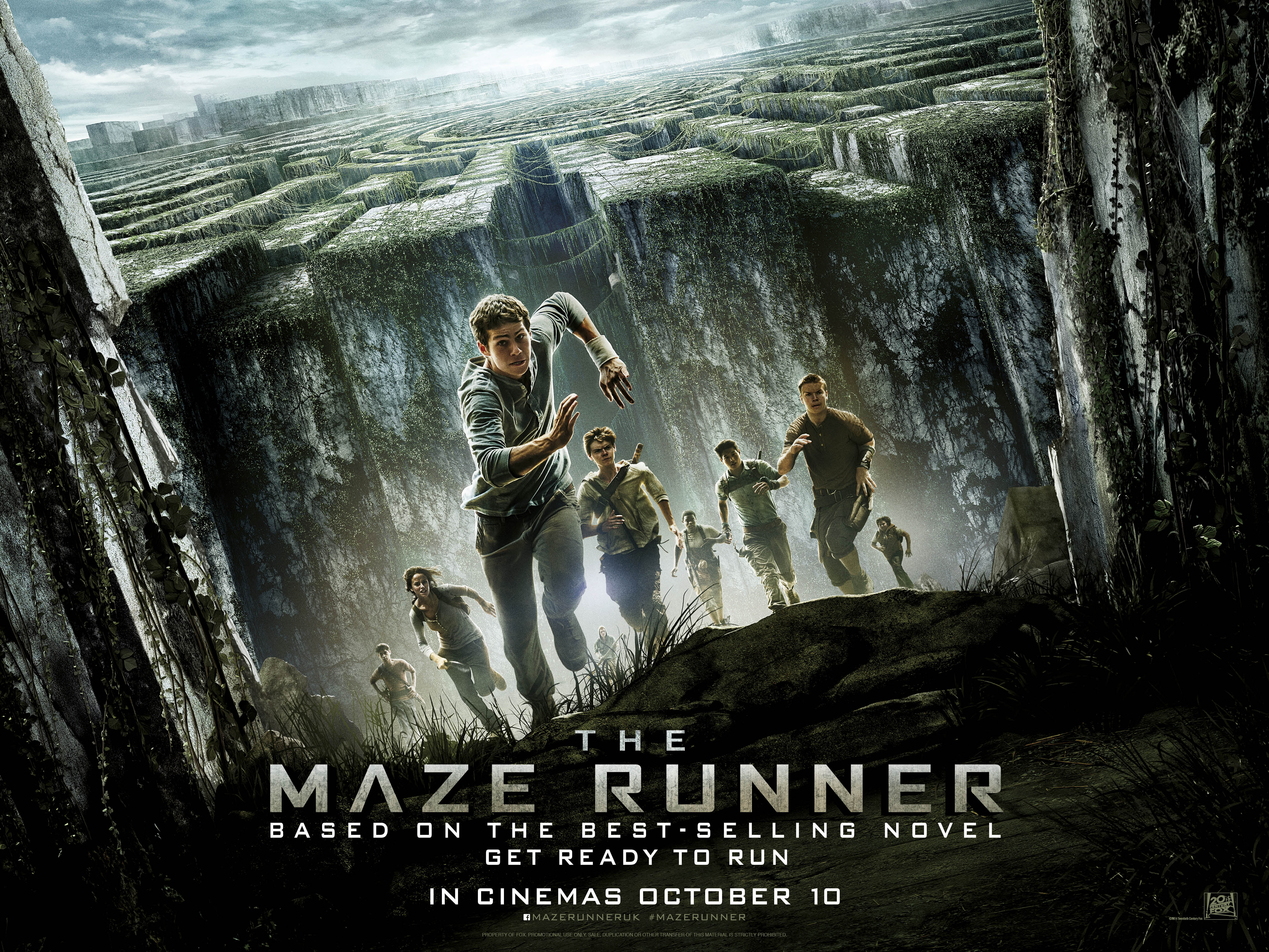 Cartaz filme Maze Runner - Produção Gráfica