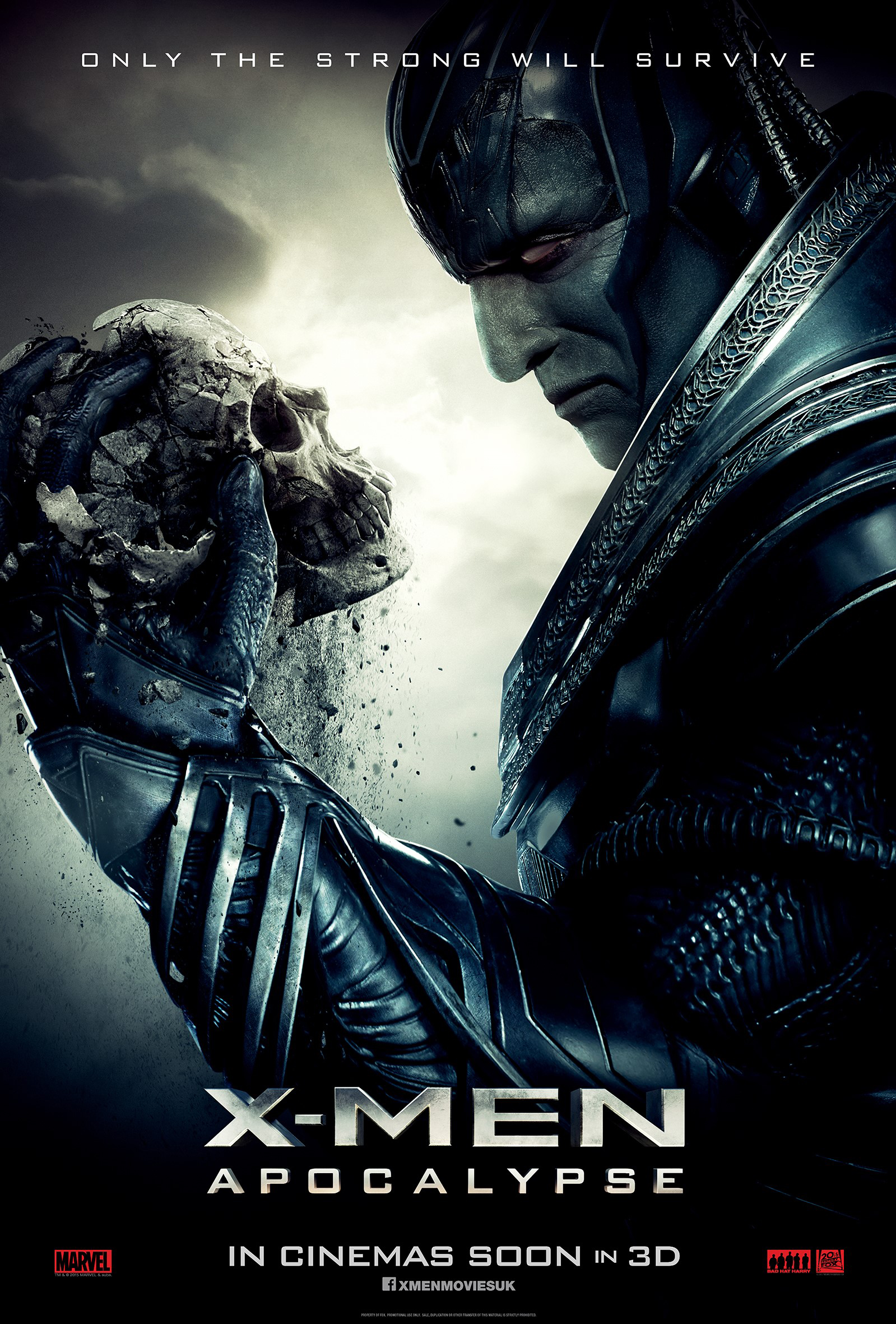 X Men Apocalypse Second Teaser One Sheet