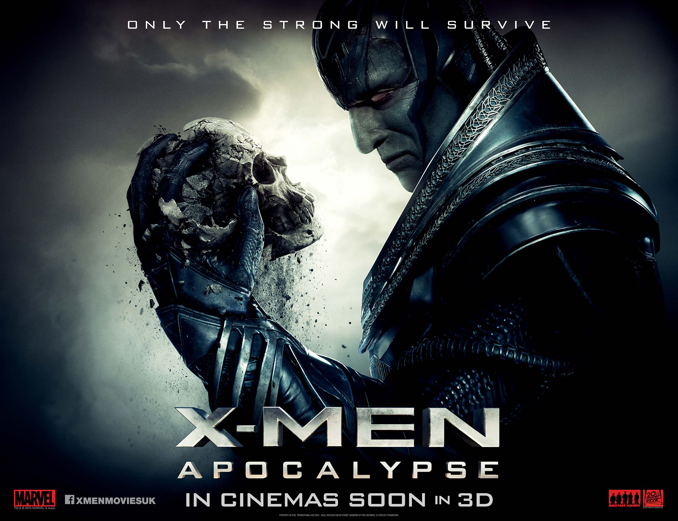 X Men Apocalypse Second Teaser Quad